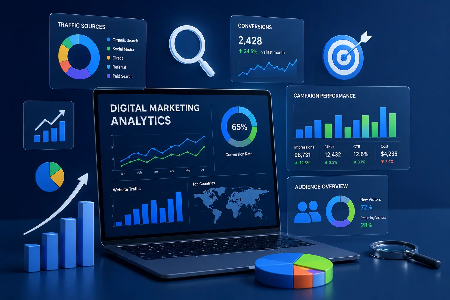 How Data Analytics Improves Digital Marketing Decisions
